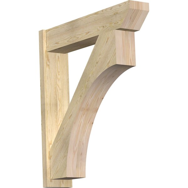Ekena Millwork Westlake Slat Rough Sawn Outlooker, Douglas Fir, 8"W x 38"D x 42"H OUT08X38X42WTL06RDF - main